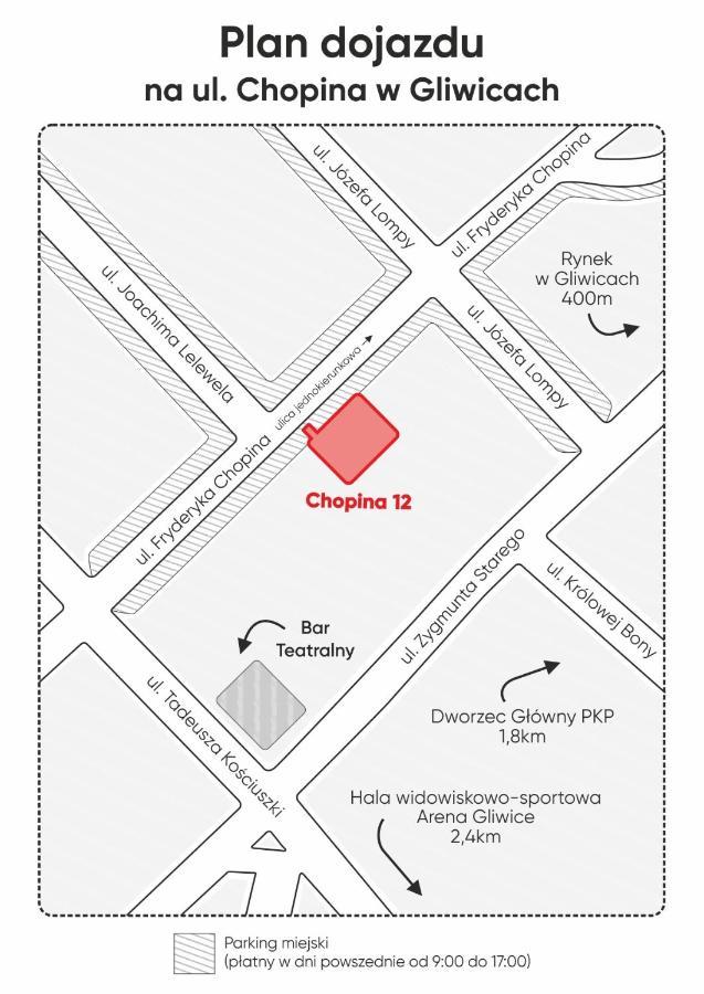 Kairos Apartments - Chopin - Scisle Centrum Gliwice Exterior foto